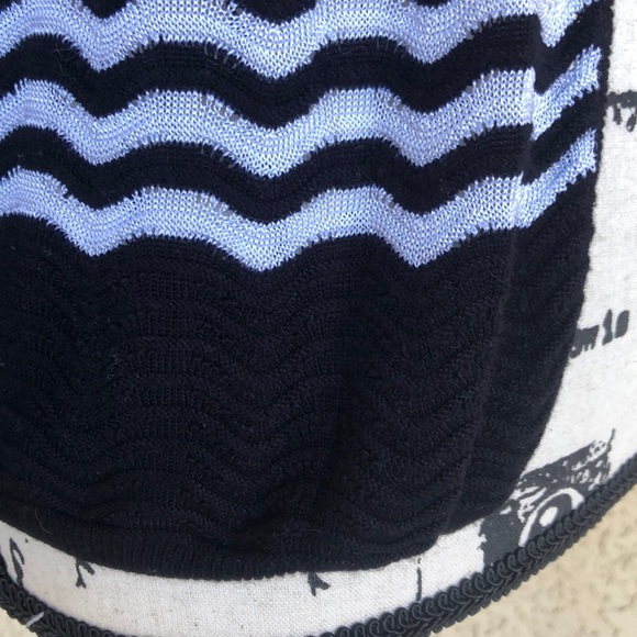 Loft Black & White Open Cardigan size Small - Picture 6 of 8